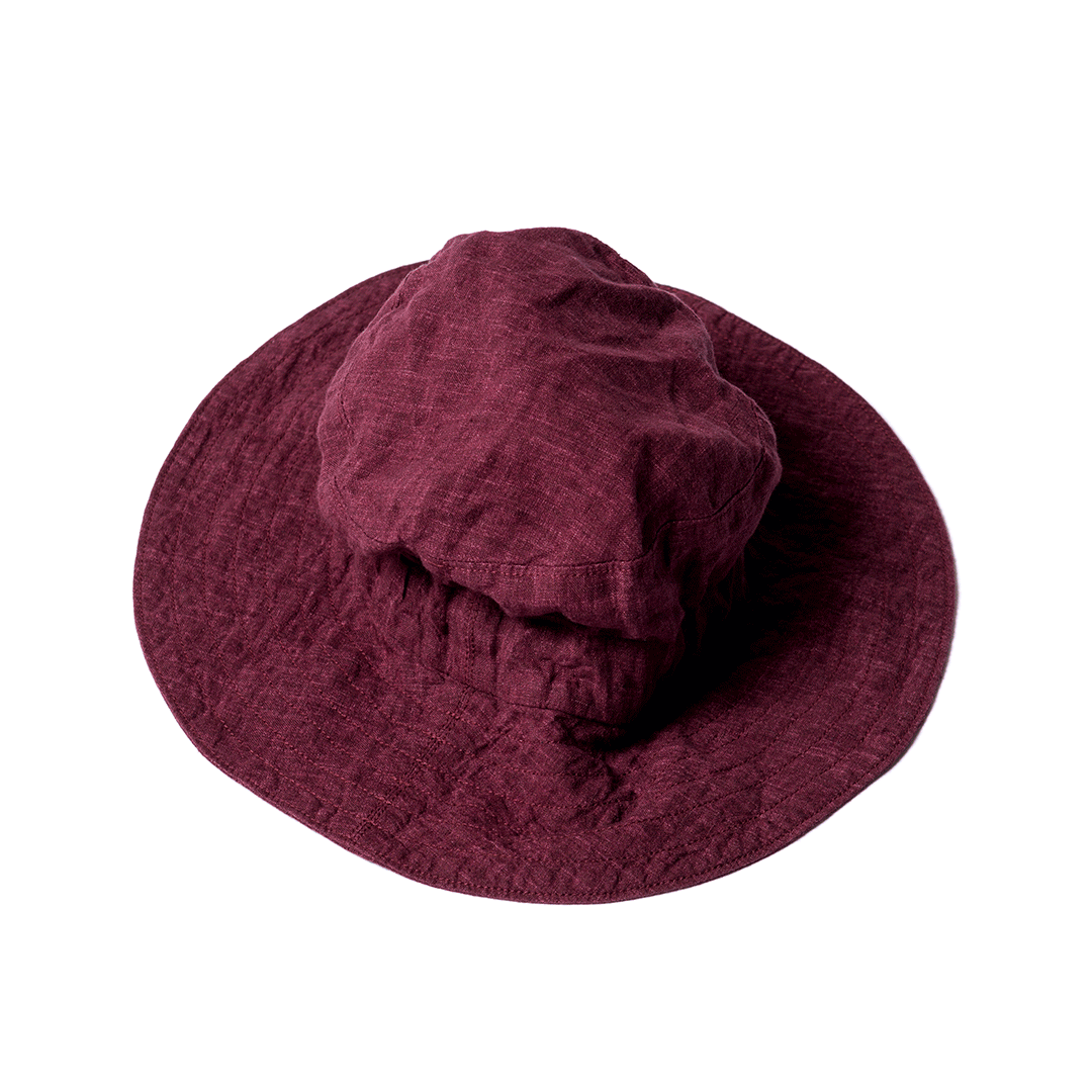 Cappello Elba Unito Bordeaux - immagine 4
