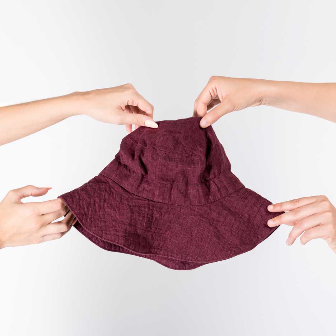 Cappello Elba Unito Bordeaux