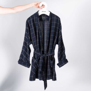 Giacca Positano Check Blu